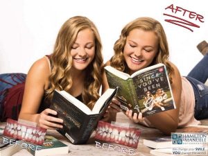 young sisters before and after treatment