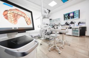 dental office with iTero scanner 